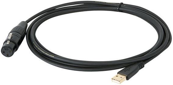 DAP Audio UCI-10 - USB-XLR mikrofonkabel, D1630