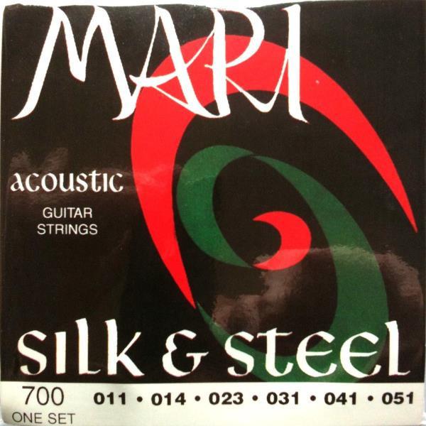 Mari Strings Daniel 700 Gitar stålstrenger Silk & Steel