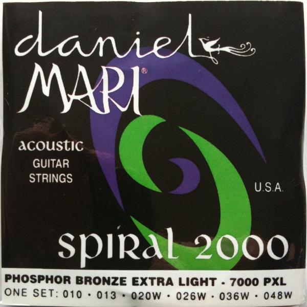 Mari Strings Daniel Spiral 2000 Series Gitar stålstrenger